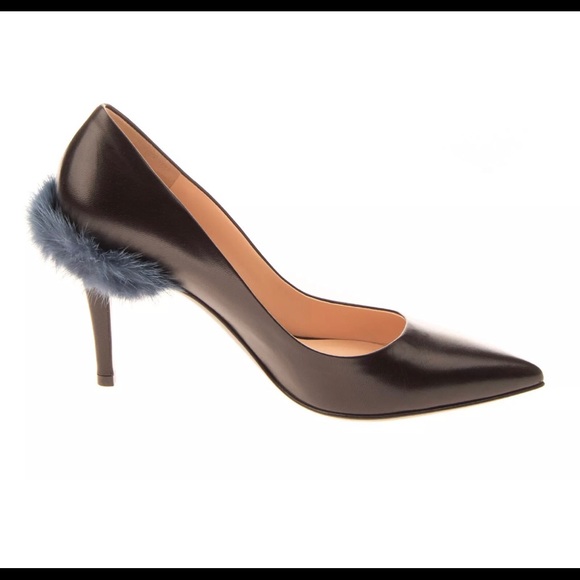 Fendi Pumps Black and Blue, Size:36 - Picture 16 of 16